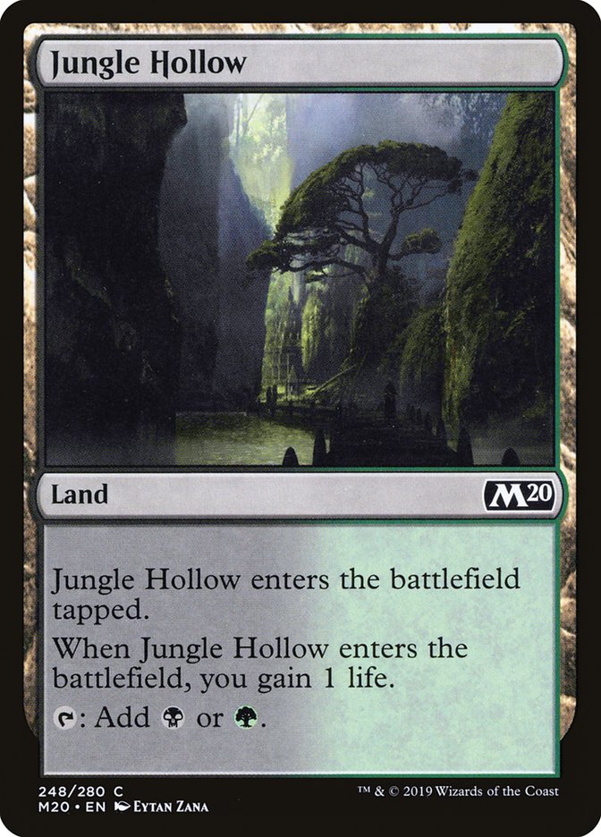 Jungle Hollow [Core Set 2020] [Foil]