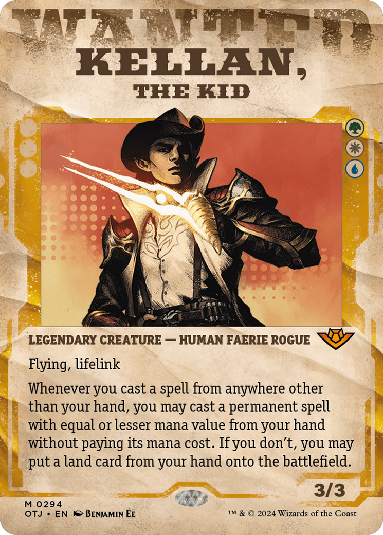 Kellan, the Kid (Showcase) [Outlaws of Thunder Junction] [Foil]