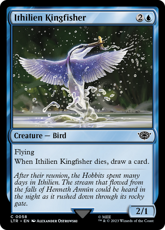 Ithilien Kingfisher [The Lord of the Rings: Tales of Middle-Earth] [Foil]