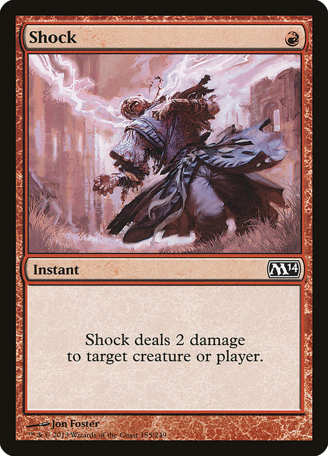 Shock [Core Set 2014] [Foil]