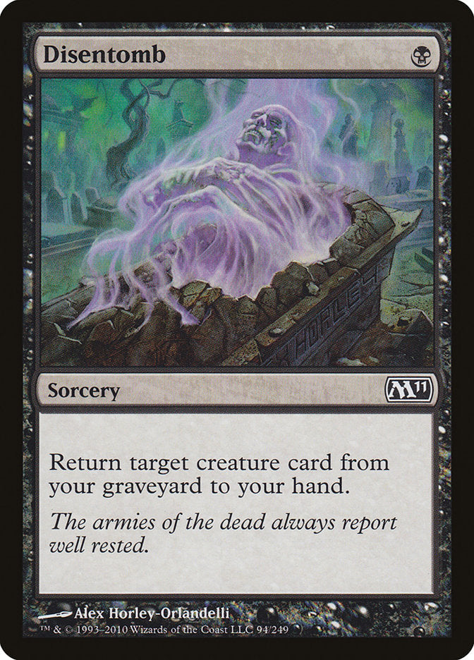 Disentomb [Core Set 2011] [Foil]