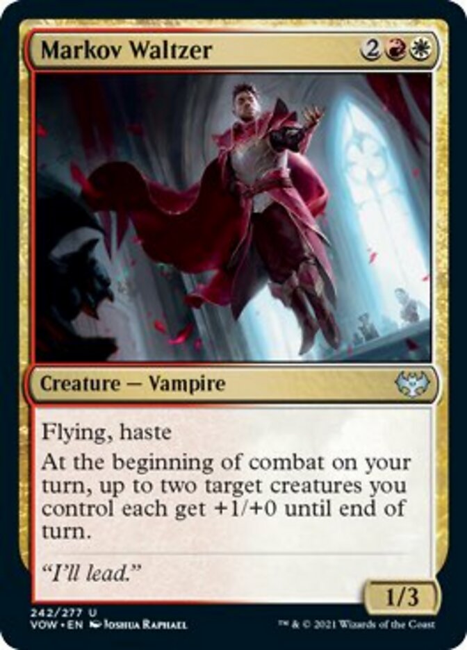 Markov Waltzer [Innistrad: Crimson Vow] [Foil]