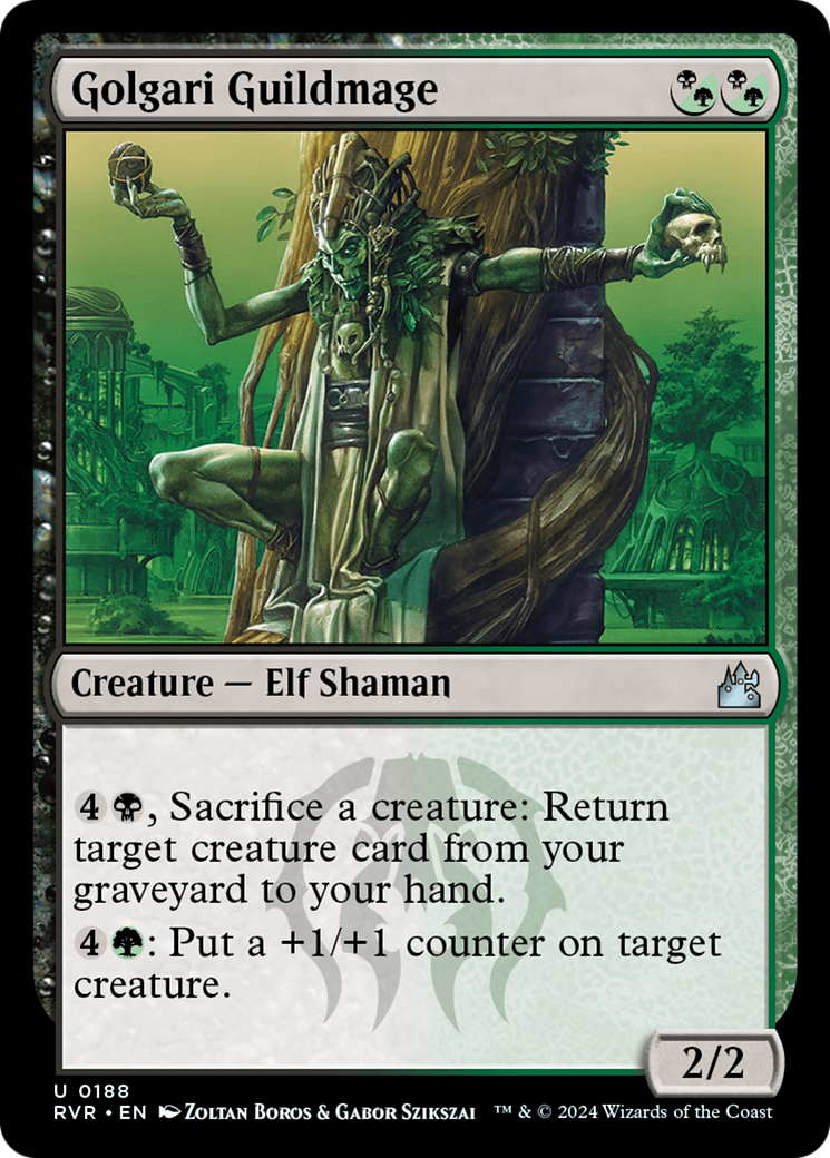 Golgari Guildmage [Ravnica Remastered] [Foil]