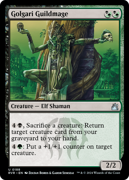 Golgari Guildmage [Ravnica Remastered] [Foil]