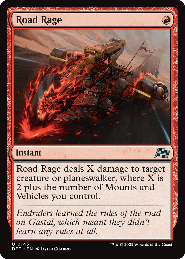 Road Rage [Aetherdrift] [Foil]