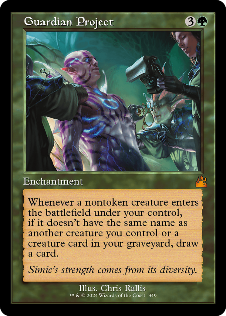 Guardian Project (Retro Frame) [Ravnica Remastered] [Foil]