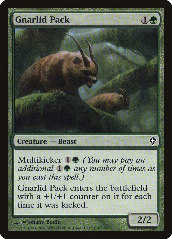 Gnarlid Pack [Worldwake] [Foil]