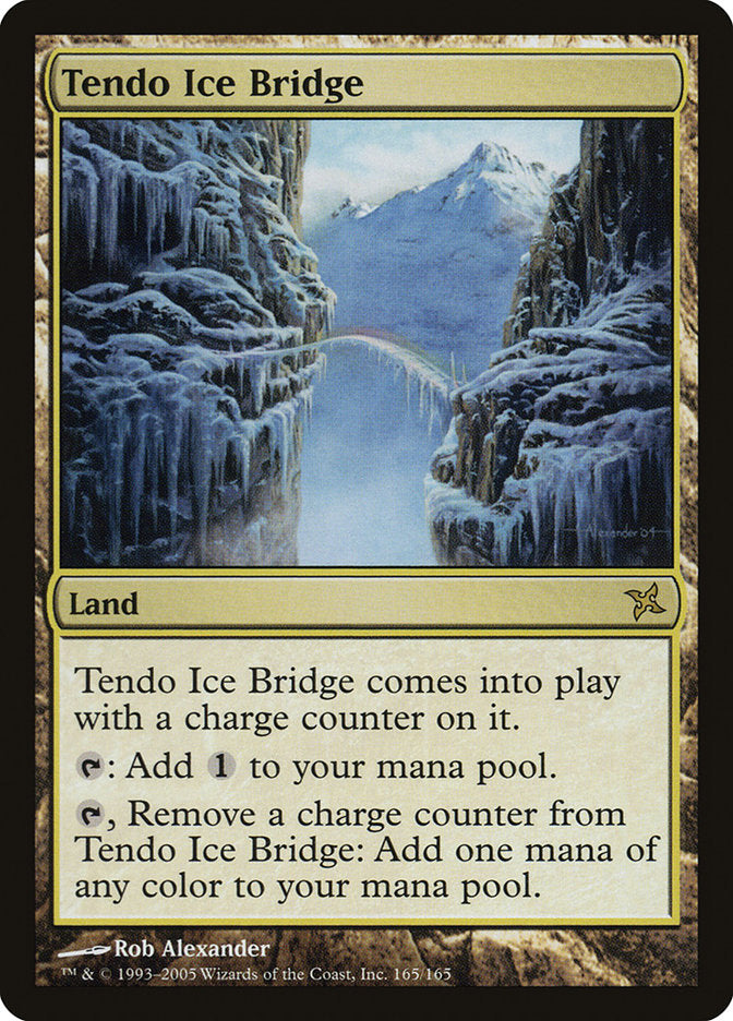 Tendo Ice Bridge [Betrayers of Kamigawa] [Foil]