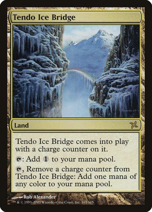 Tendo Ice Bridge [Betrayers of Kamigawa] [Foil]