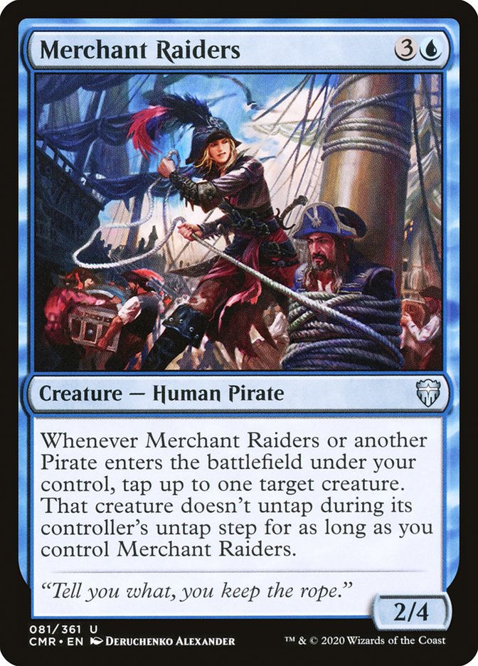 Merchant Raiders [Commander Legends] [Foil]