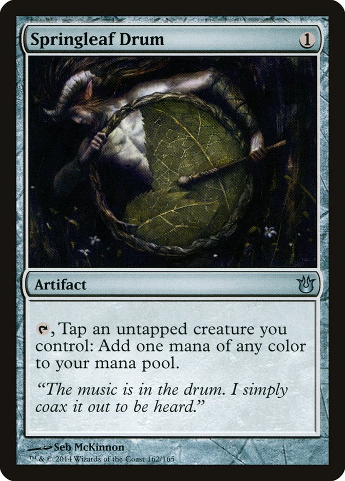 Springleaf Drum [Born of the Gods] [Foil]