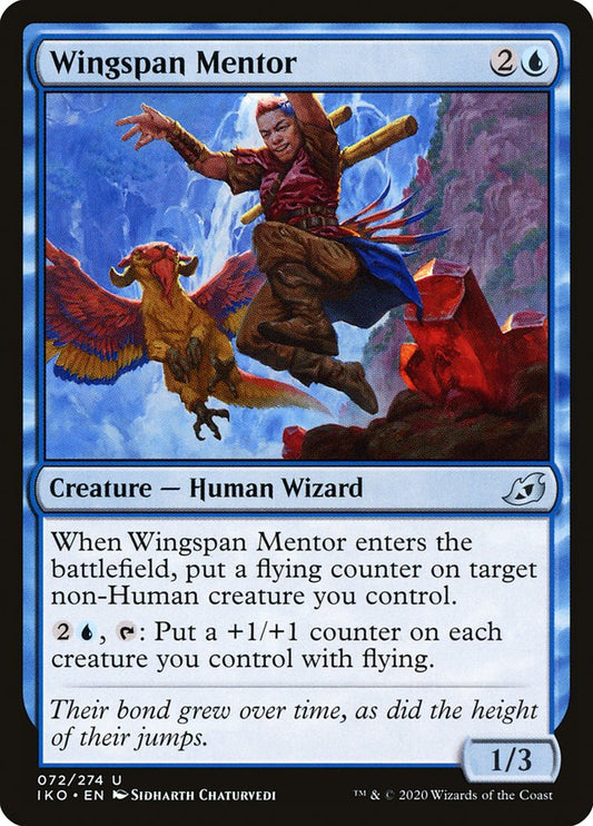 Wingspan Mentor [Ikoria: Lair of Behemoths] [Foil]