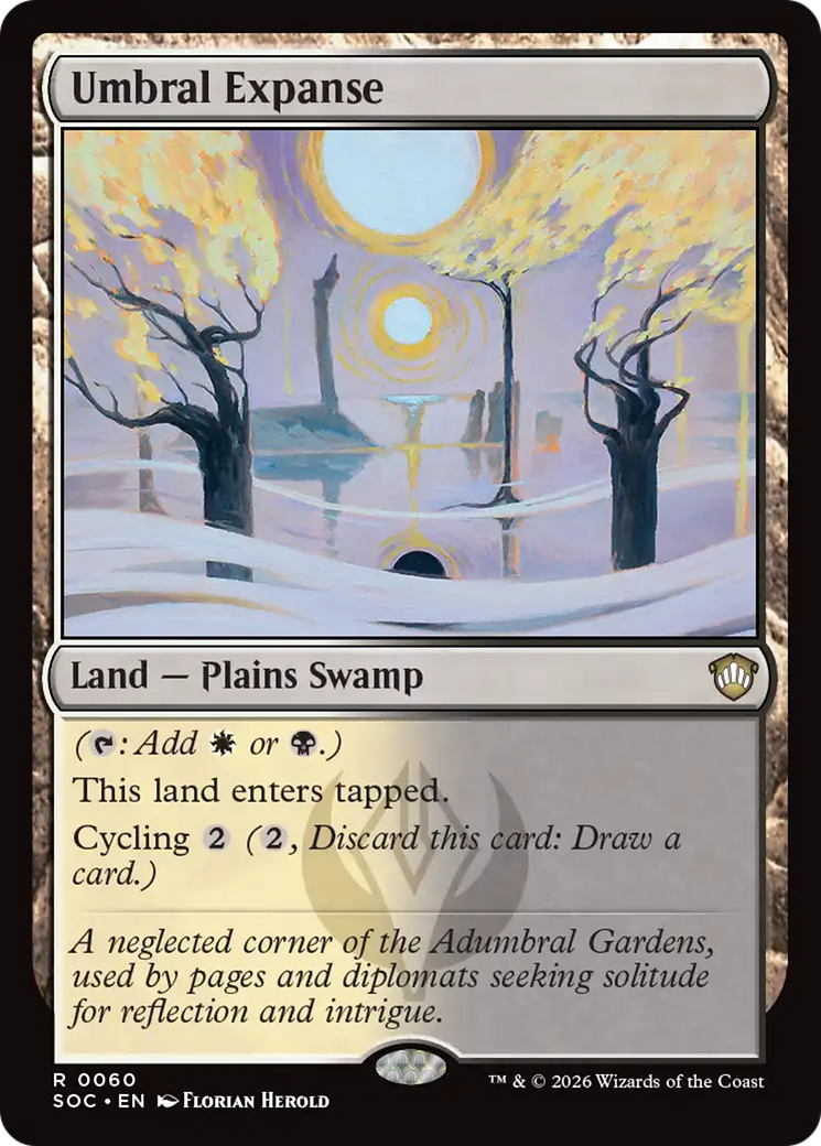 Umbral Expanse [Secrets of Strixhaven Commander] [Foil]