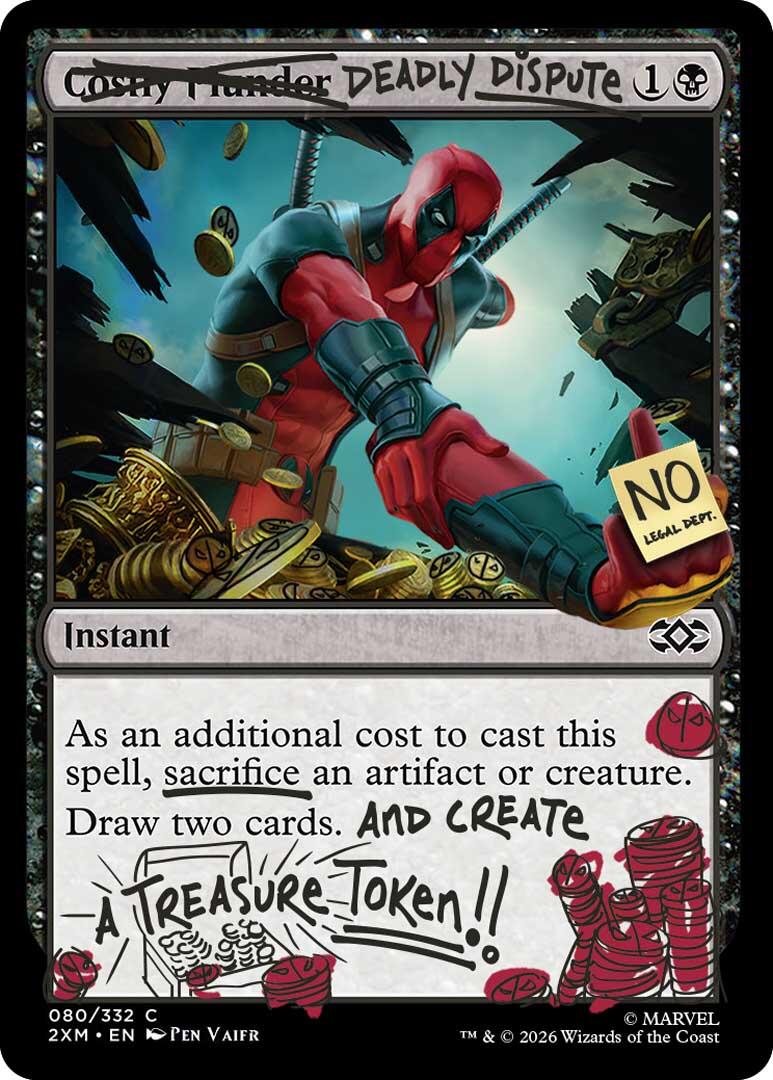 Deadly Dispute (080) [Secret Lair Drop Series] [Foil]