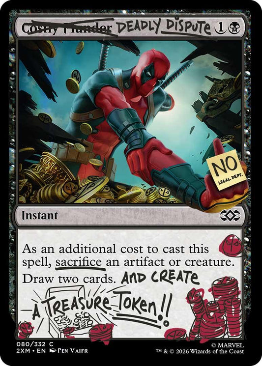 Deadly Dispute (080) [Secret Lair Drop Series] [Foil]