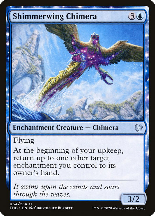 Shimmerwing Chimera [Theros Beyond Death] [Foil]