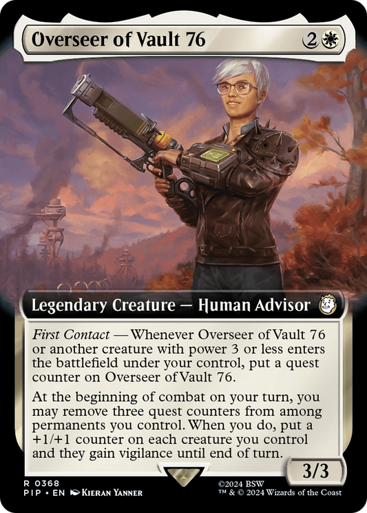 Overseer of Vault 76 (Extended Art) [Fallout] [Foil]