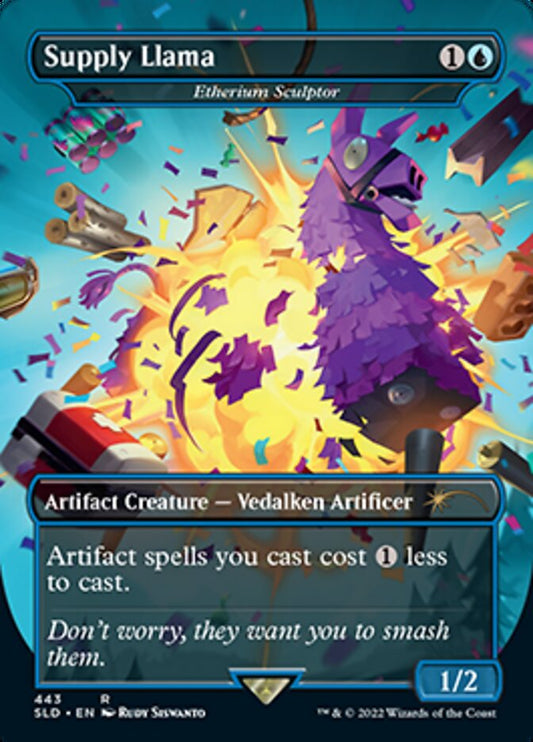 Etherium Sculptor - Supply Llama [Secret Lair Drop Series] [Foil]