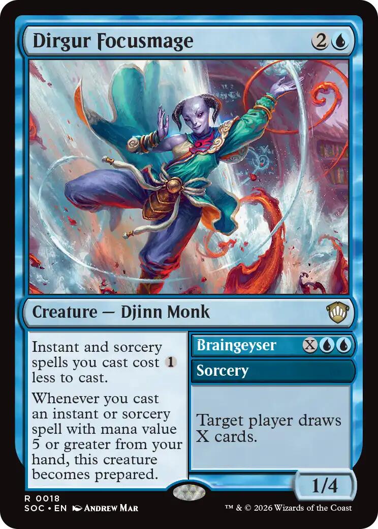 Dirgur Focusmage [Secrets of Strixhaven Commander] [Foil]