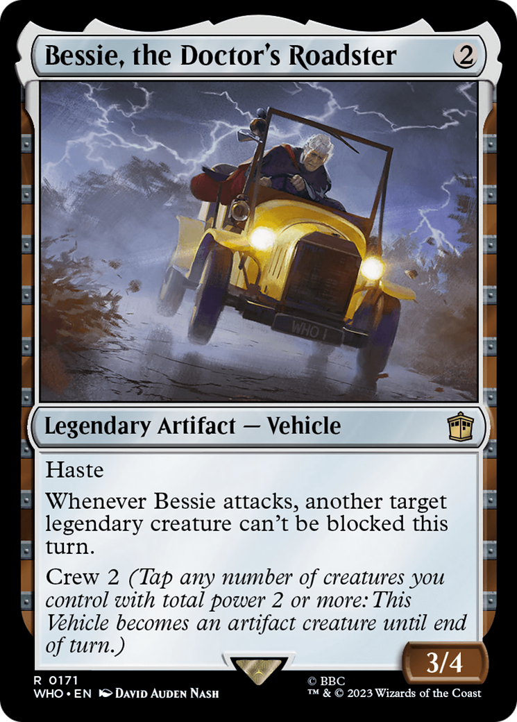 Bessie, the Doctor's Roadster [Doctor Who] [Foil]