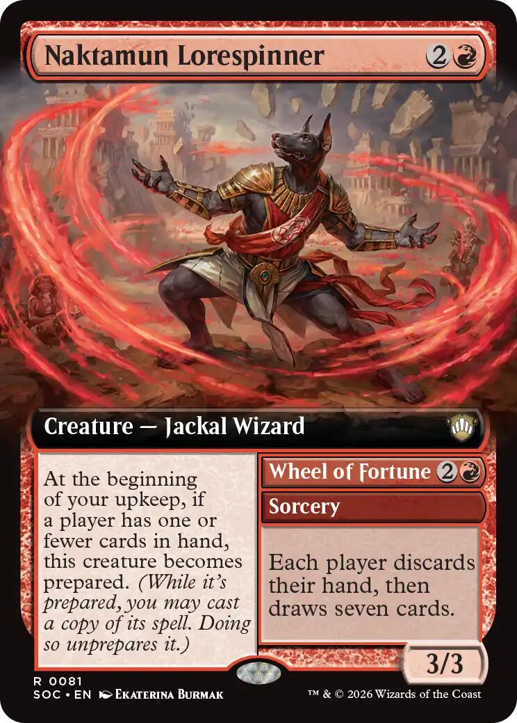 Naktamun Lorespinner (Extended Art) [Secrets of Strixhaven Commander] [Foil]