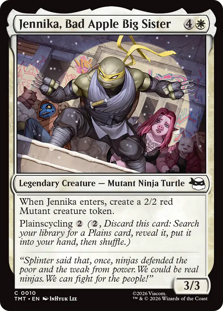 Jennika, Bad Apple Big Sister [Teenage Mutant Ninja Turtles] [Foil]