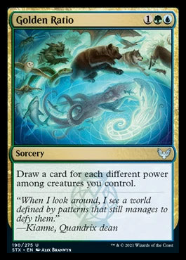 Golden Ratio [Strixhaven: School of Mages] [Foil]