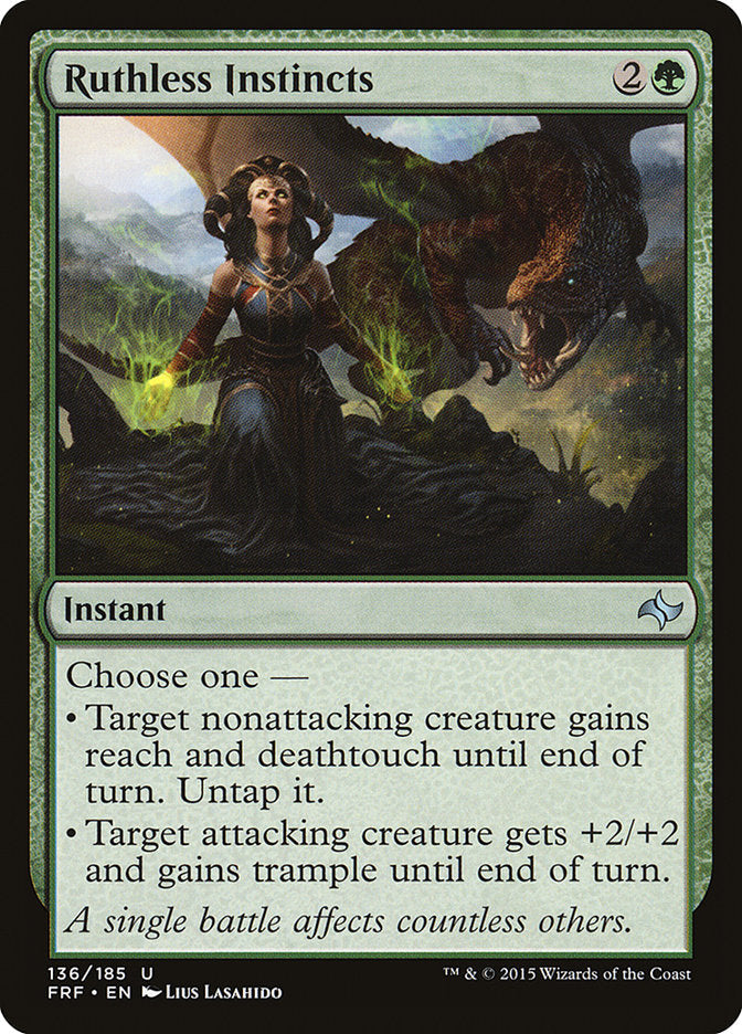 Ruthless Instincts [Fate Reforged] [Foil]
