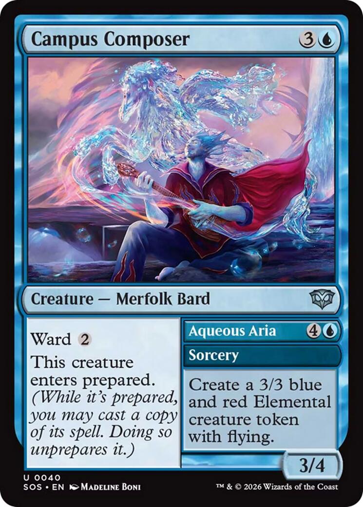 Campus Composer [Secrets of Strixhaven] [Foil]