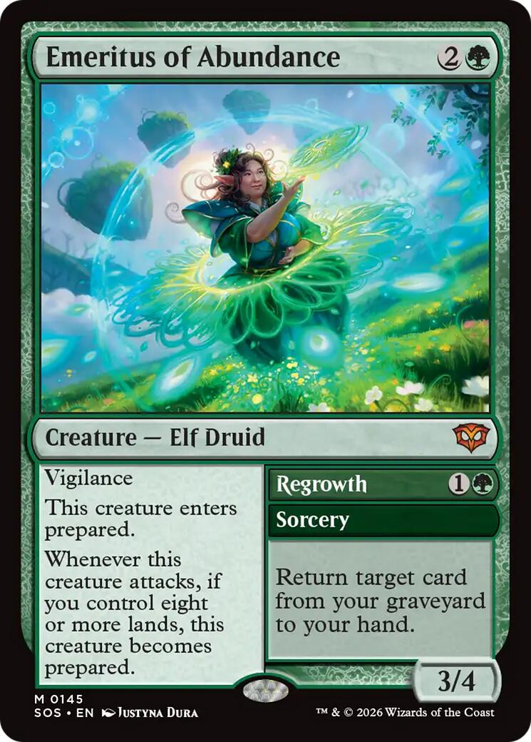 Emeritus of Abundance [Secrets of Strixhaven] [Foil]