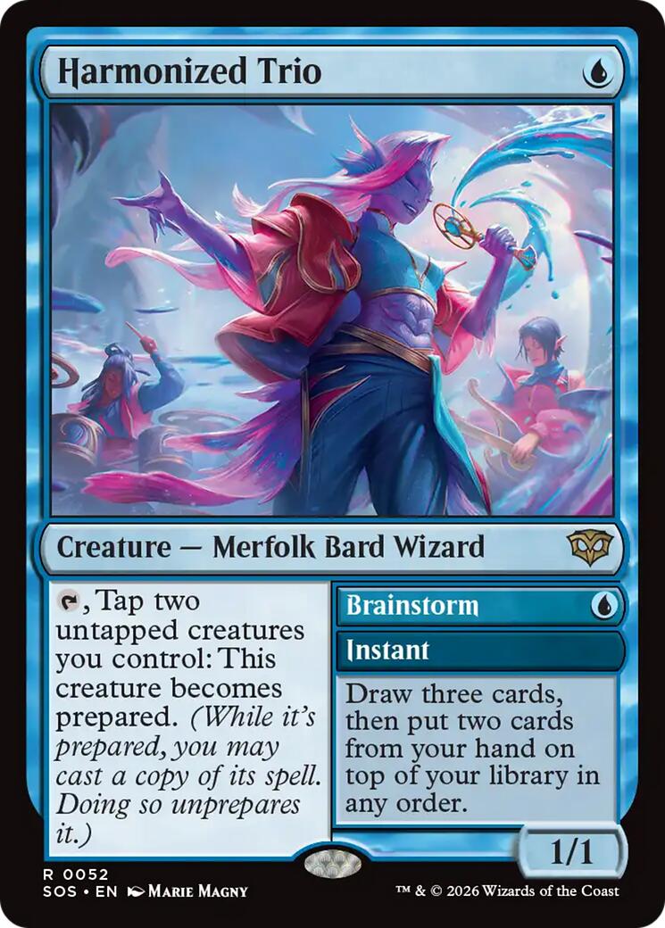 Harmonized Trio [Secrets of Strixhaven] [Foil]