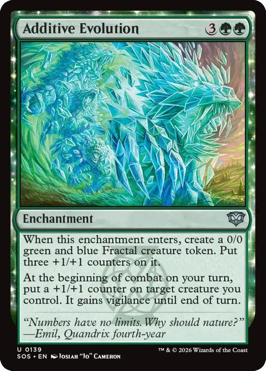 Additive Evolution [Secrets of Strixhaven] [Foil]