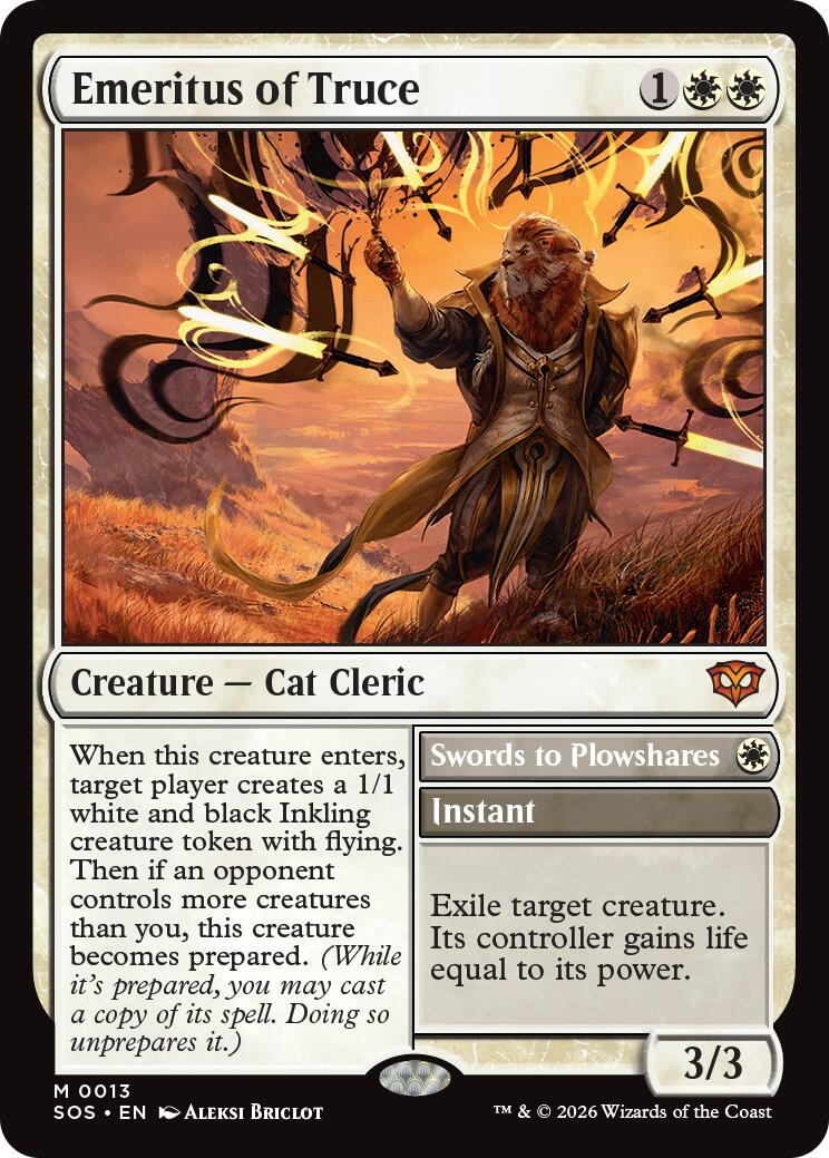Emeritus of Truce [Secrets of Strixhaven] [Foil]