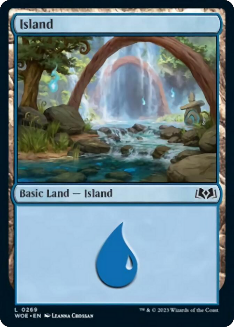 Island (0269) [Wilds of Eldraine] [Foil]