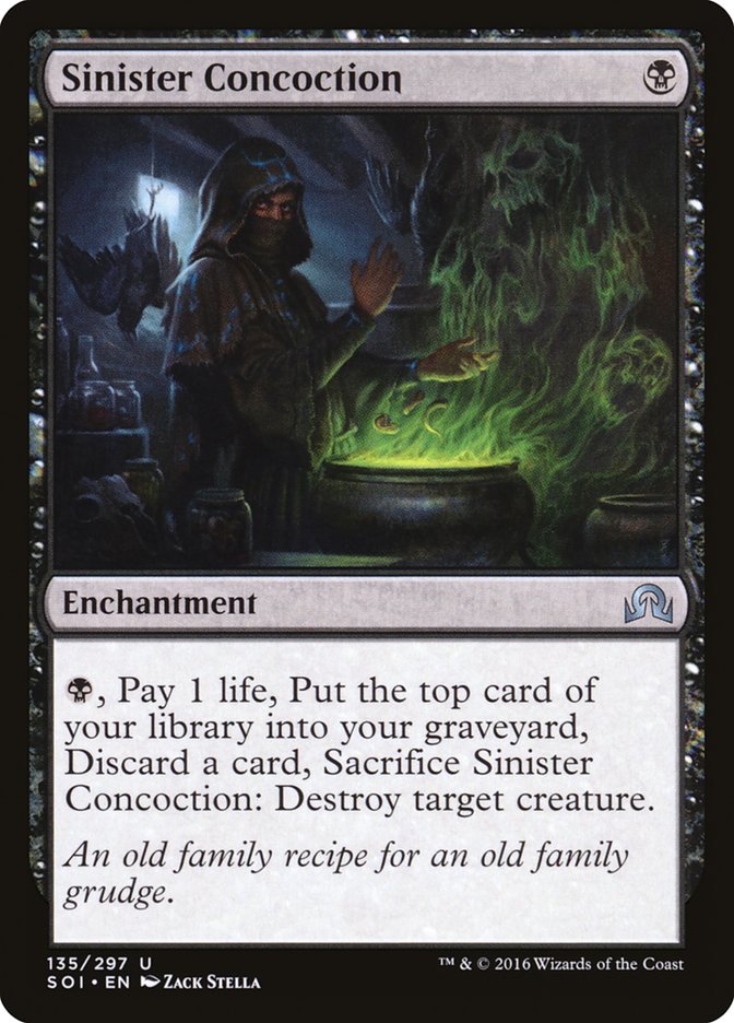 Sinister Concoction [Shadows over Innistrad] [Foil]
