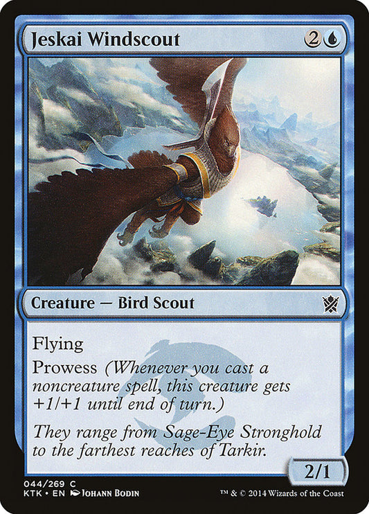 Jeskai Windscout [Khans of Tarkir] [Foil]
