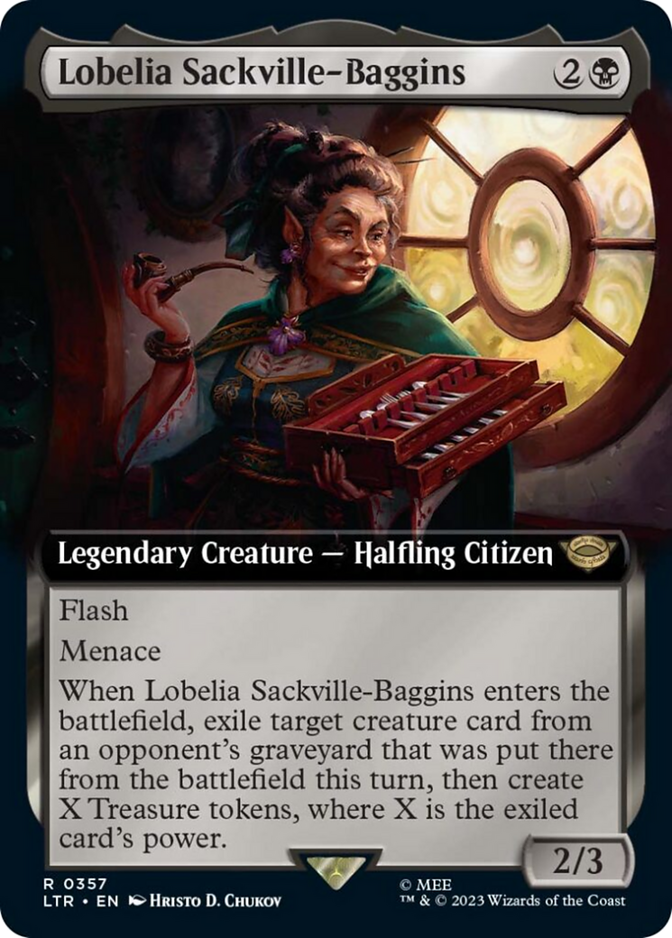 Lobelia Sackville-Baggins (Extended Art) [The Lord of the Rings: Tales of Middle-Earth] [Foil]