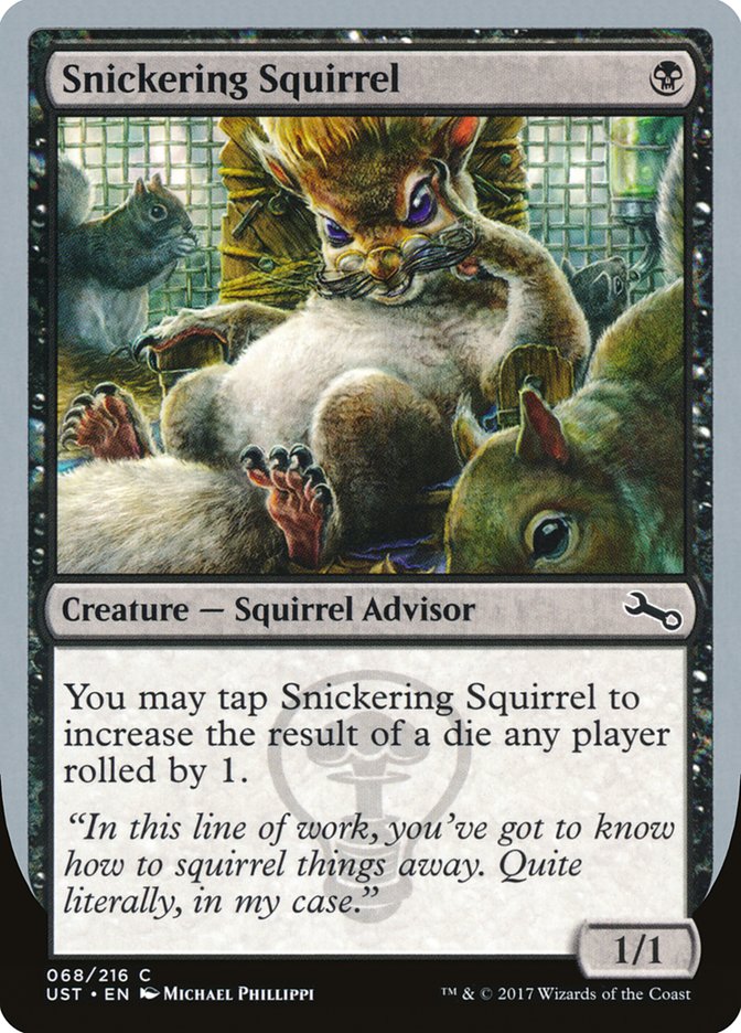 Snickering Squirrel [Unstable] [Foil]