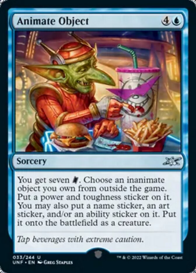 Animate Object [Unfinity] [Foil]