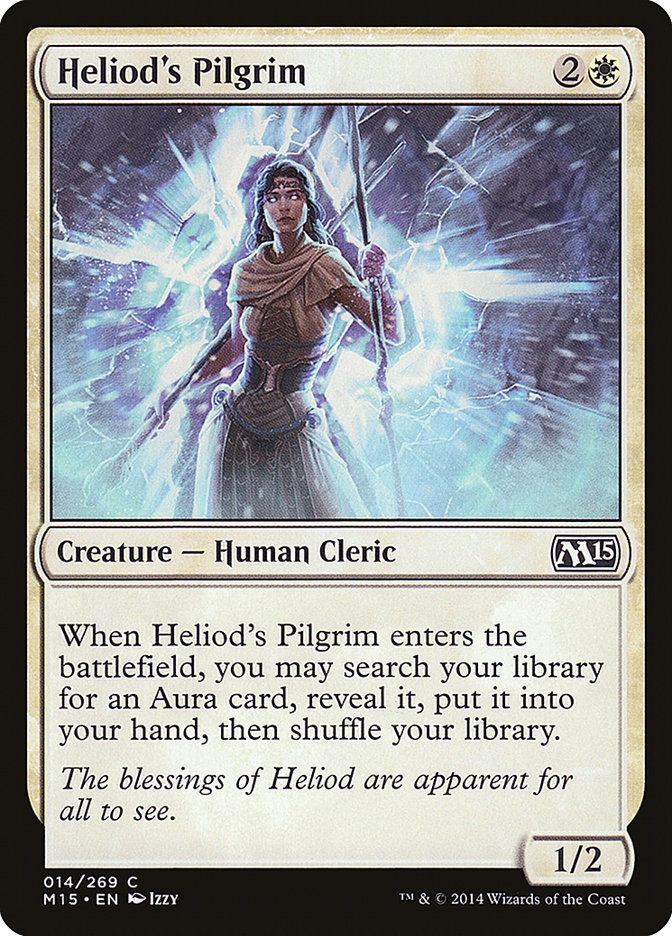 Heliod's Pilgrim [Core Set 2015] [Foil]