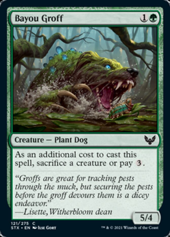 Bayou Groff [Strixhaven: School of Mages] [Foil]