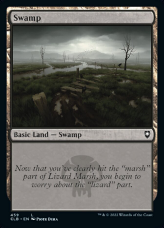 Swamp (459) [Commander Legends: Battle for Baldur's Gate] [Foil]