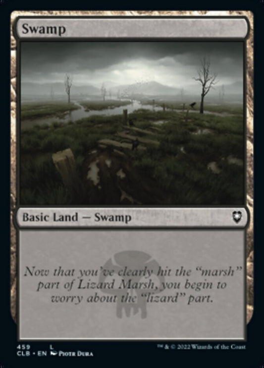 Swamp (459) [Commander Legends: Battle for Baldur's Gate] [Foil]