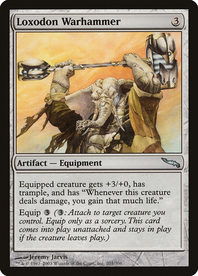 Loxodon Warhammer [Mirrodin] [Foil]