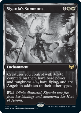 Sigarda's Summons [Innistrad: Double Feature] [Foil]