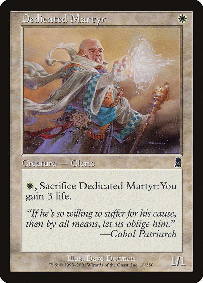Dedicated Martyr [Odyssey] [Foil]