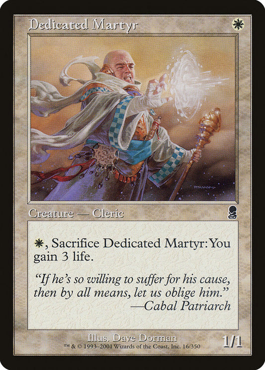 Dedicated Martyr [Odyssey] [Foil]