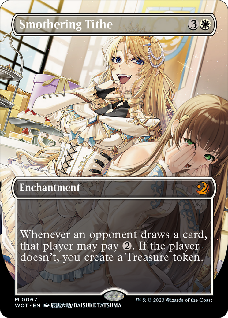 Smothering Tithe (Anime Borderless) [Wilds of Eldraine: Enchanting Tales] [Foil]
