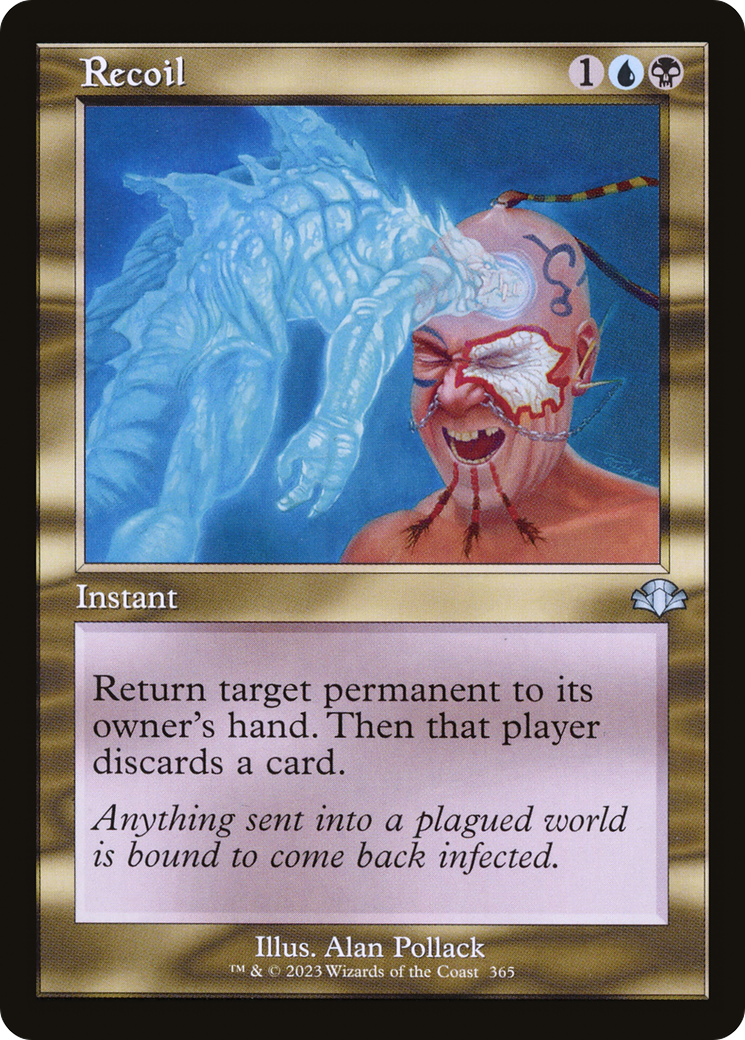 Recoil (Retro) [Dominaria Remastered] [Foil]