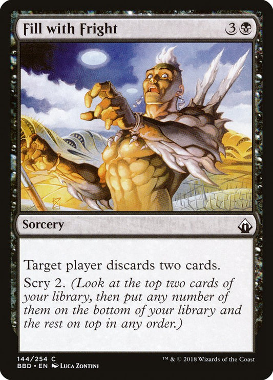 Fill with Fright [Battlebond] [Foil]